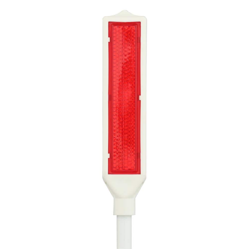 Everbilt 48 in. 2-Sided Red Reflective Driveway Marker (2)