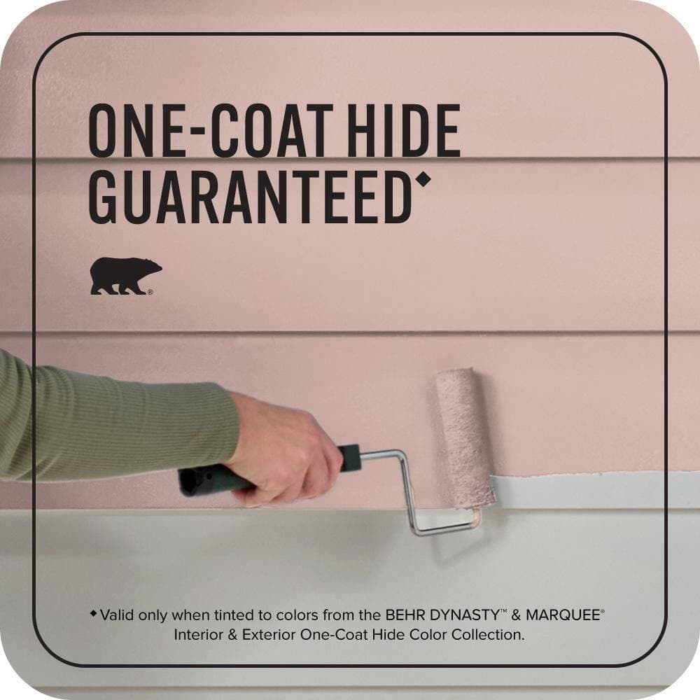 BEHR MARQUEE 1 gal. #S170-3 Castilian Pink Flat Exterior Paint & Primer (3)