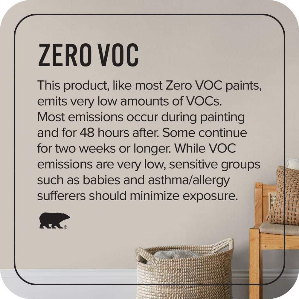 BEHR PREMIUM PLUS #N200-2 Doeskin Gray Enamel Low Odor & Primer (4)
