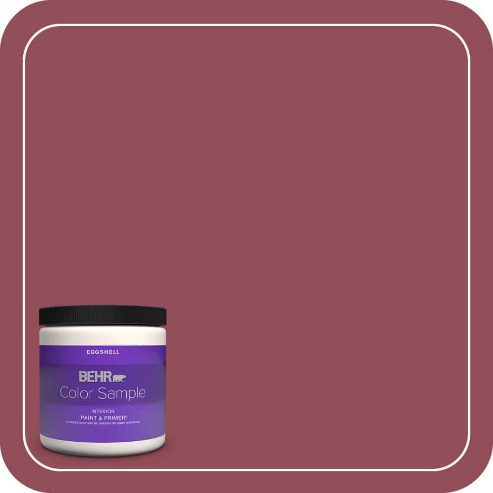 BEHR PREMIUM PLUS 8 oz. #MQ1-05 Rialto Eggshell Enamel Interior Paint & Primer Color Sample