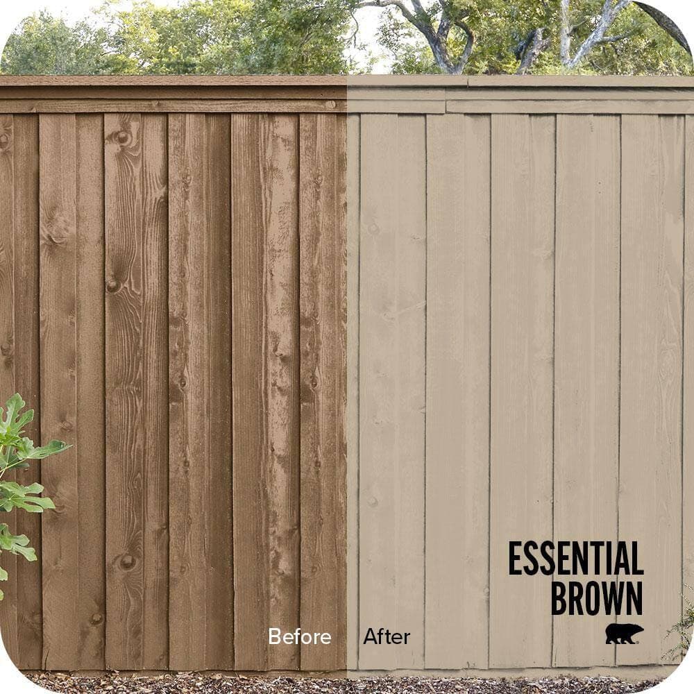 BEHR #BNC-03 Color House and Fence Exterior Wood Stain (2)