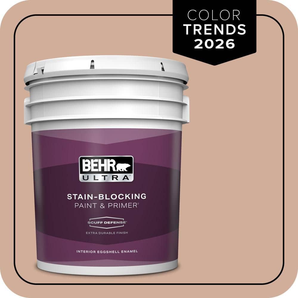 BEHR ULTRA 5 gal. #S200-3 Iced Copper Extra Durable Eggshell Enamel Interior Paint & Primer