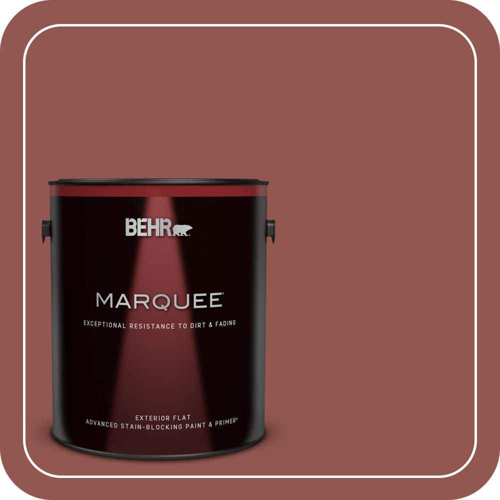 BEHR MARQUEE 1 gal. #MQ1-21 Rich Brocade Flat Exterior Paint & Primer
