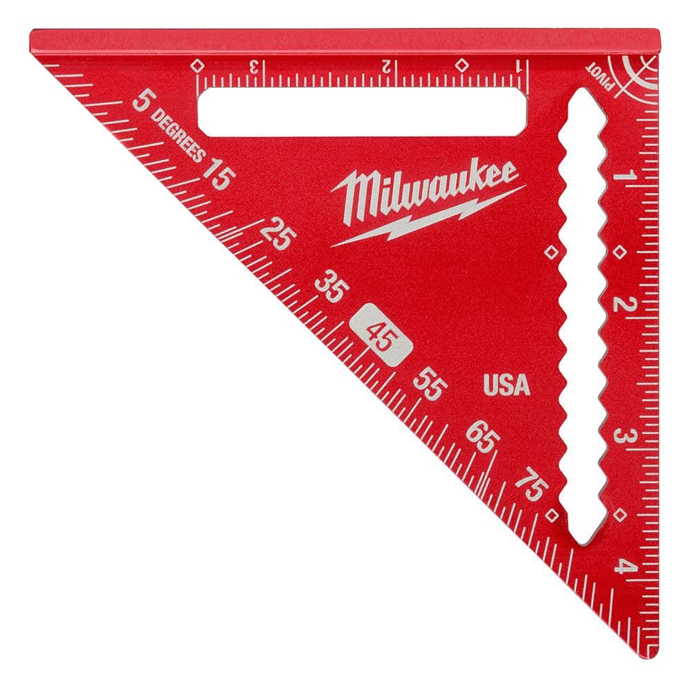 Milwaukee 4-1/2 in. Metal Trim Square (4)