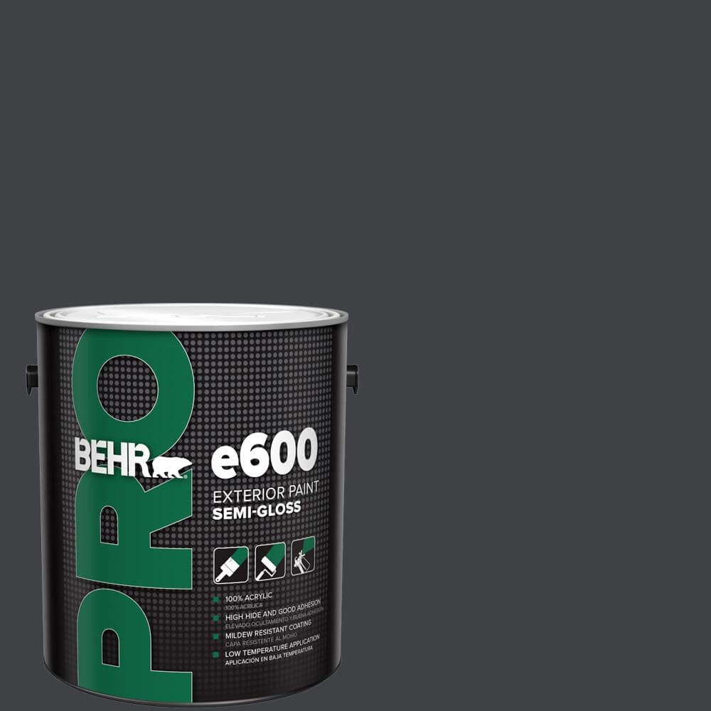 BEHR PRO 1 gal. #750F-7 Deep Space Semi-Gloss Exterior Paint