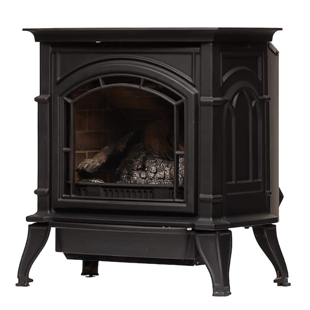 Ashley Hearth Products 23,500 BTU Vented Dual Fuel Cast Iron Gas Stove Heater