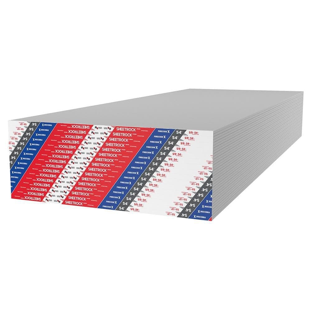 USG Sheetrock Brand 5/8 in. x 4.5 ft. x 12 ft. USG Sheetrock Brand Firecode X Drywall Panels
