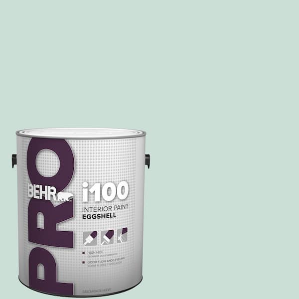 BEHR PRO 1 gal. #M430-2 Ice Rink Eggshell Interior Paint (2)