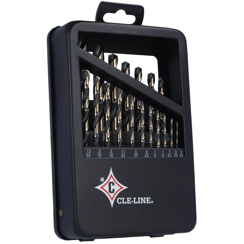CLE-LINE 1878 HSS Heavy Duty 18-Piece Metal Case (4)