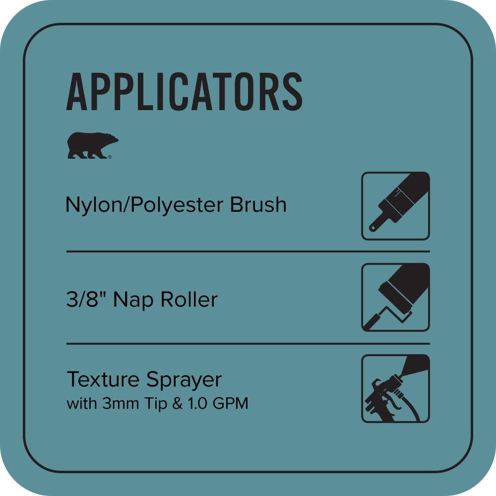 BEHR PREMIUM #HDC-AC-23A Textured Low-Lustre Enamel Interior/Exterior Porch and Patio Anti-Slip Floor Paint (4)