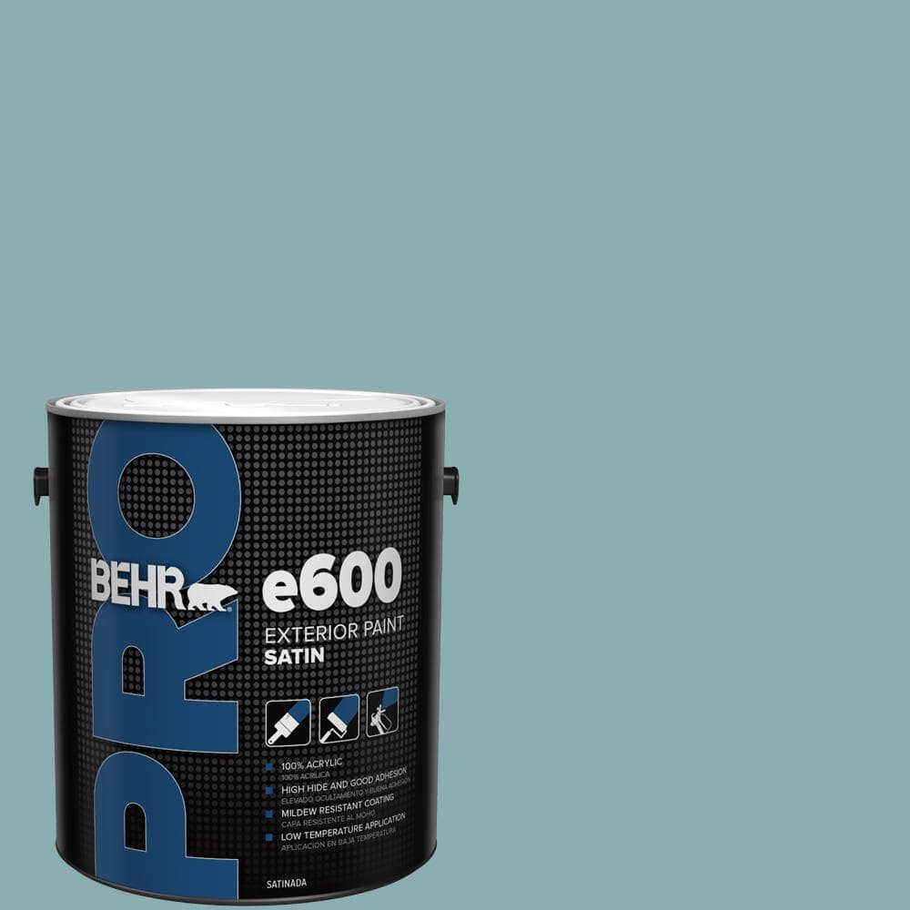 BEHR PRO 1 gal. #510F-4 Bon Voyage Satin Exterior Paint (1)