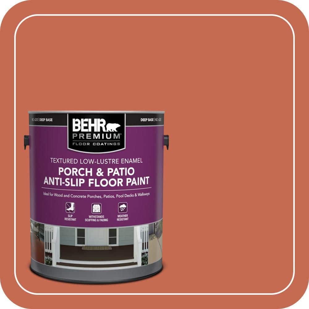BEHR PREMIUM #T16-14 Textured Low-Lustre Enamel Interior/Exterior Porch and Patio Anti-Slip Floor Paint (1)
