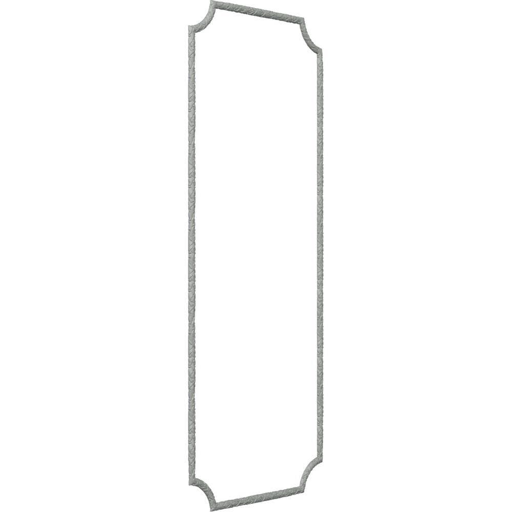Ekena Millwork 28 in. W x 72 in. H Unfinished Polyurethane Dublin Panel Moulding Kit (Single Panel) (2)