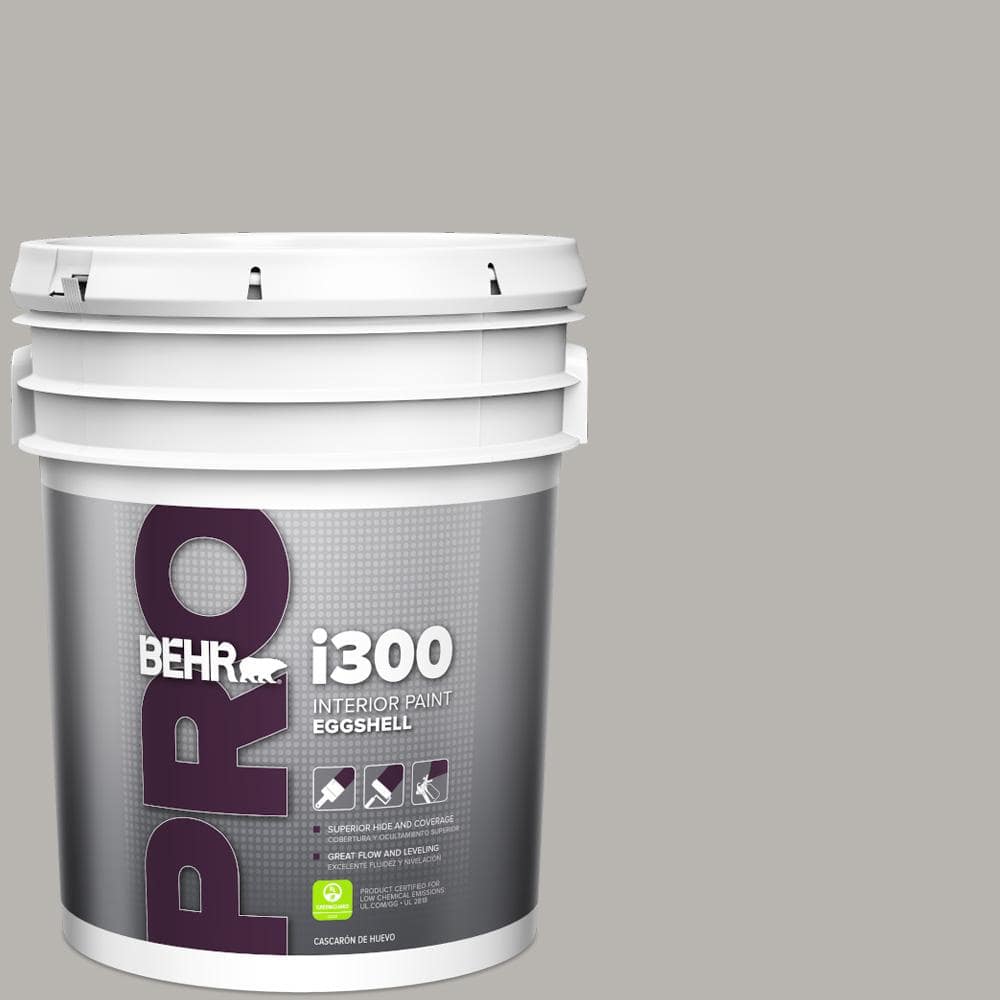 BEHR PRO 5 gal. #790E-3 Porpoise Eggshell Interior Paint (1)