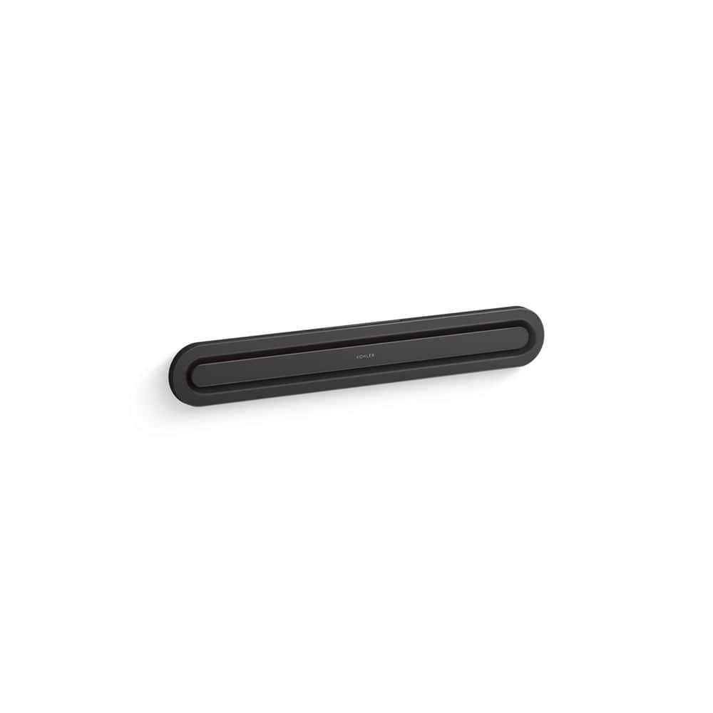 KOHLER Invigoration Series 15.5 in. W Steam Head with Aromatherapy Reservoir in Matte Black