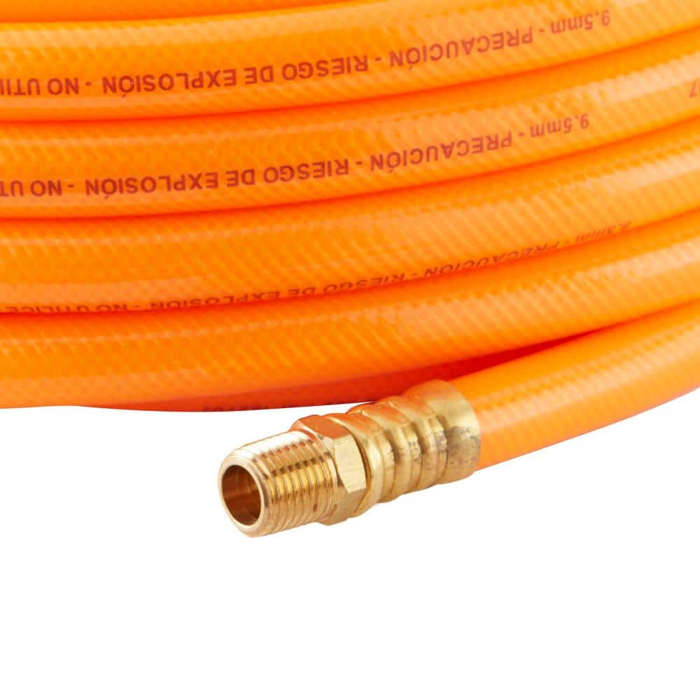 Husky 3/8 in. x 50 ft. PVC Air Hose (4)