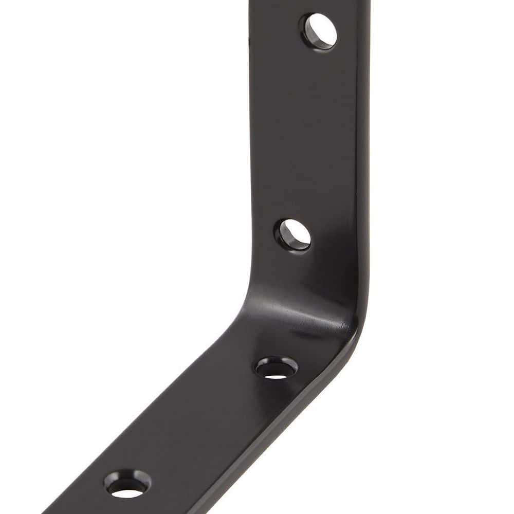 Everbilt 5 in. Black Corner Brace (3)