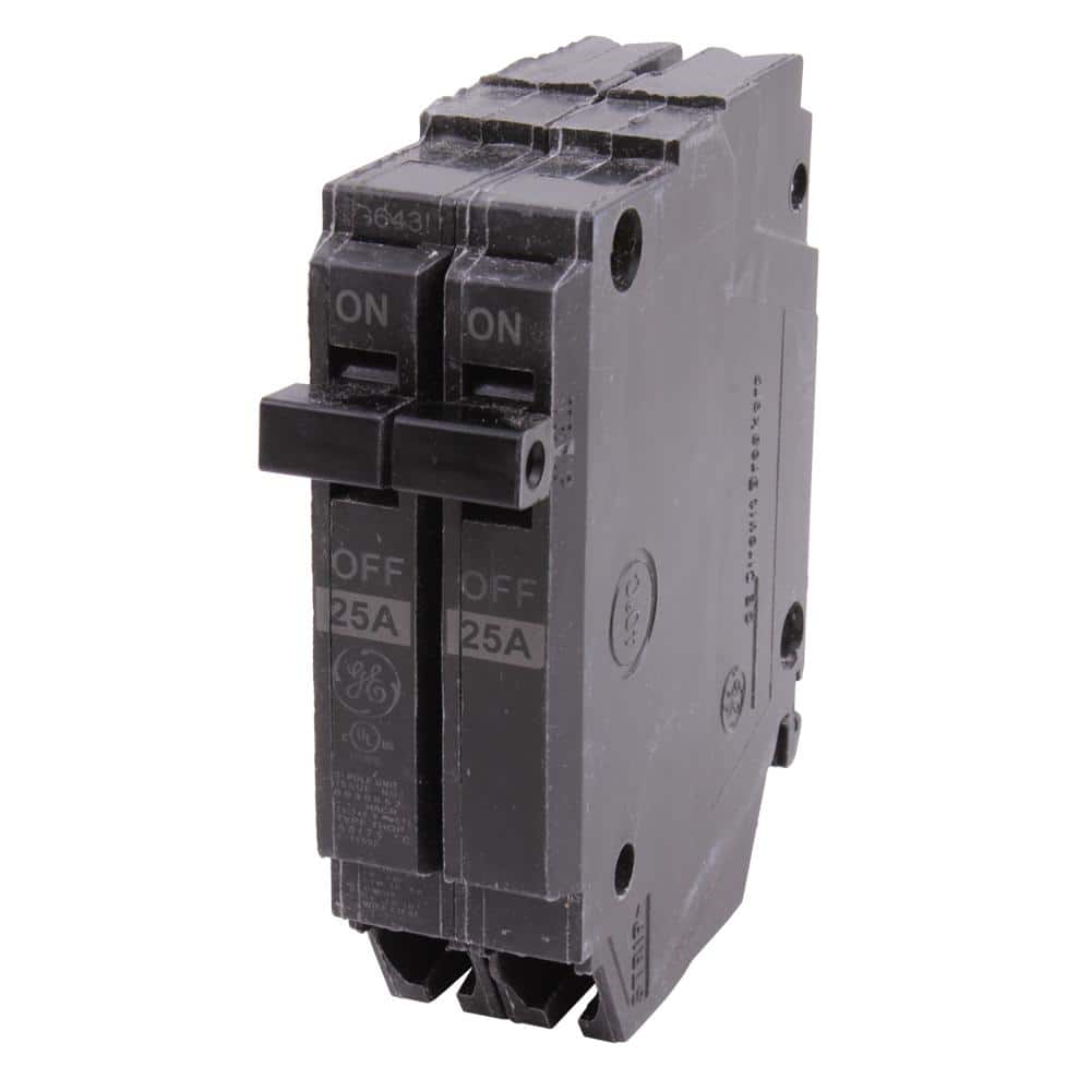 GE Q-Line 25-Space Amp 1 in. Double-Pole Circuit Breaker (THQP225)