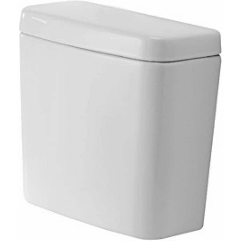 Duravit D-Code 1.28 GPF Single Flush Toilet Tank Only in White (1)