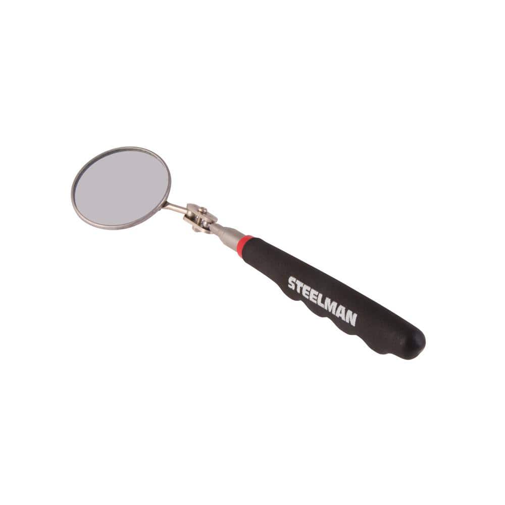 Steelman 36 in. Telescoping 2.25 in. Round Inspection Mirror (3)