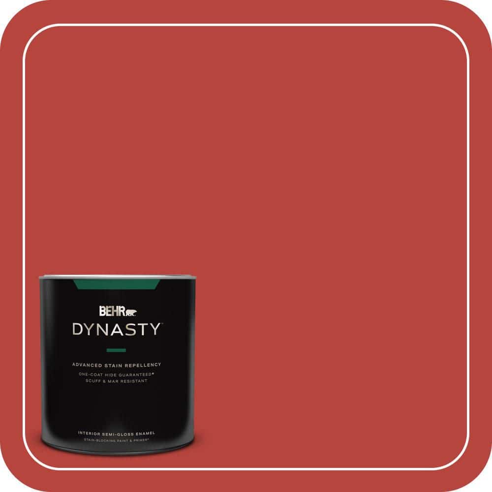 BEHR DYNASTY 1 qt. #P160-7 Stiletto Love Semi-Gloss Enamel Interior Stain-Blocking Paint and Primer