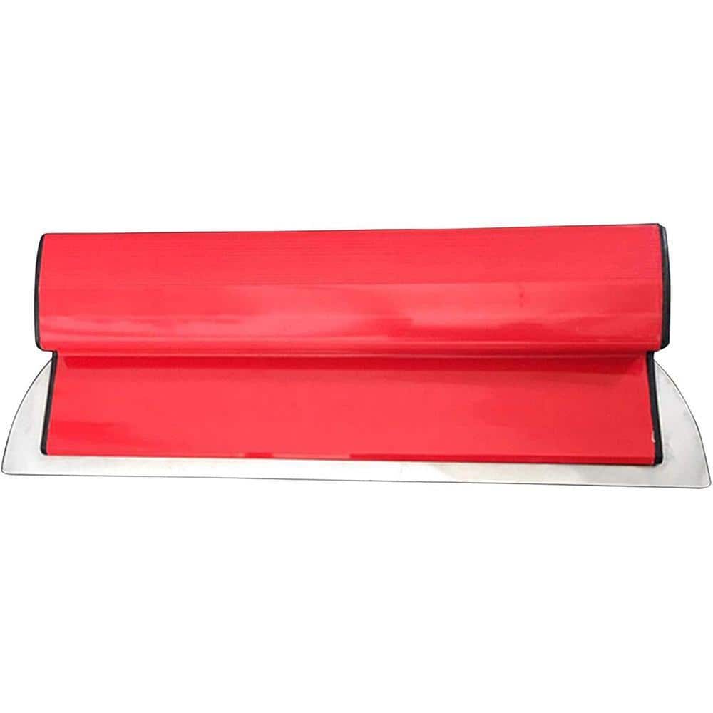 KIWDZFU 40cm Stainless Steel Plastic Skimming Blade with Bi-Flex Technology for Plastering and Finishing (1)