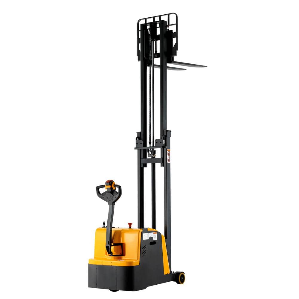TORY CARRIER 2200 lbs. Counterbalanced Walkie Stacker 118 in. Lift Height Full Electric Pallet Stacker (1)