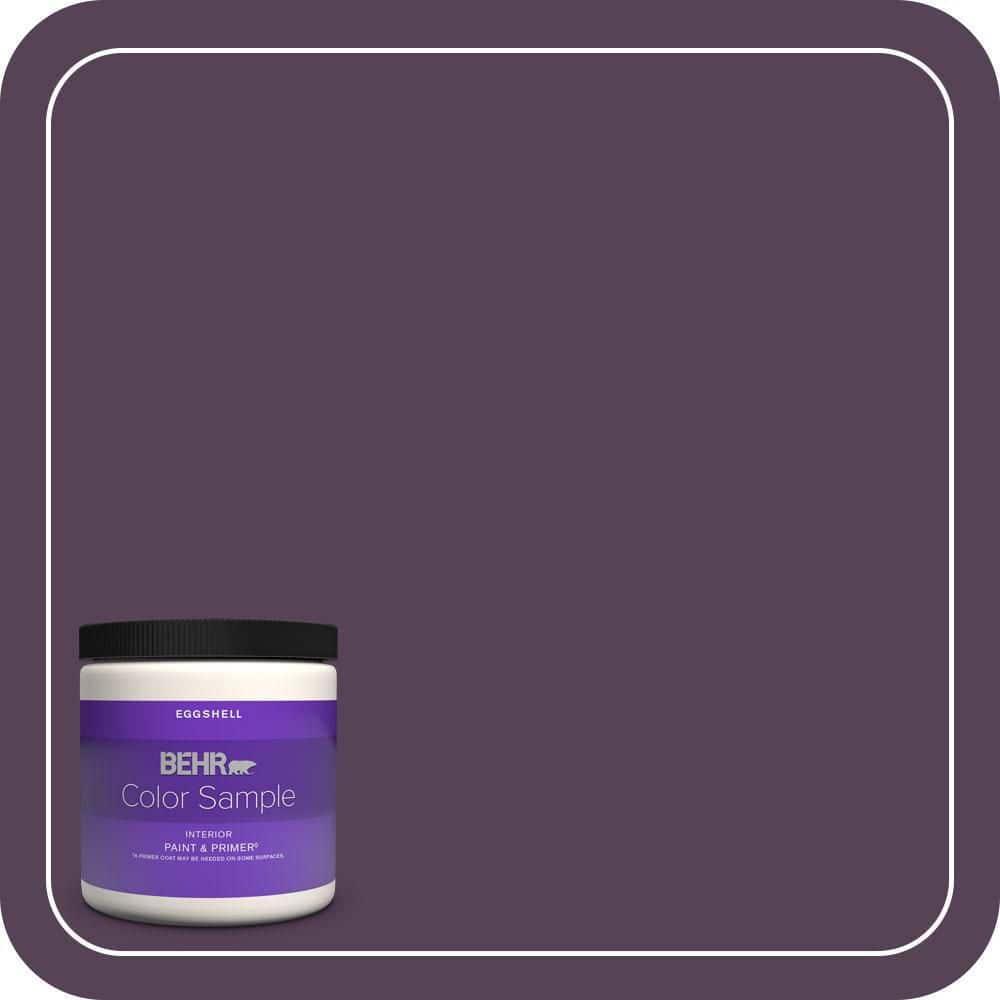 BEHR PREMIUM PLUS #S-H-690 Interlude Enamel & Primer Color Sample (1)