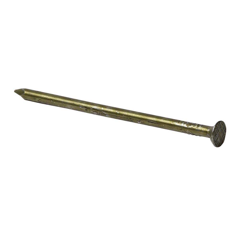 Grip-Rite 3-3/4 in. x 7-Gauge 20-penny Vinyl Coated Smooth Shank Sinker Nails 1 lb. Box