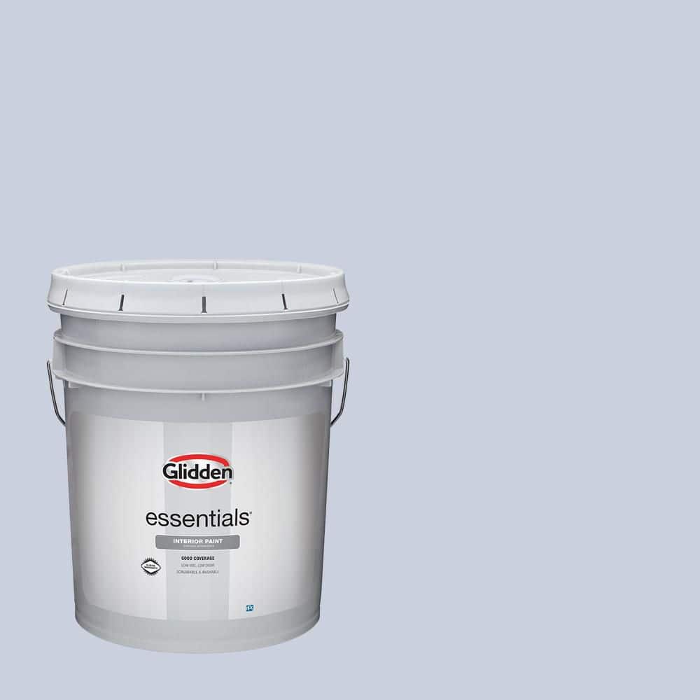 Glidden Essentials 5 gal. PPG1167-3 Debonaire Semi-Gloss Interior Paint