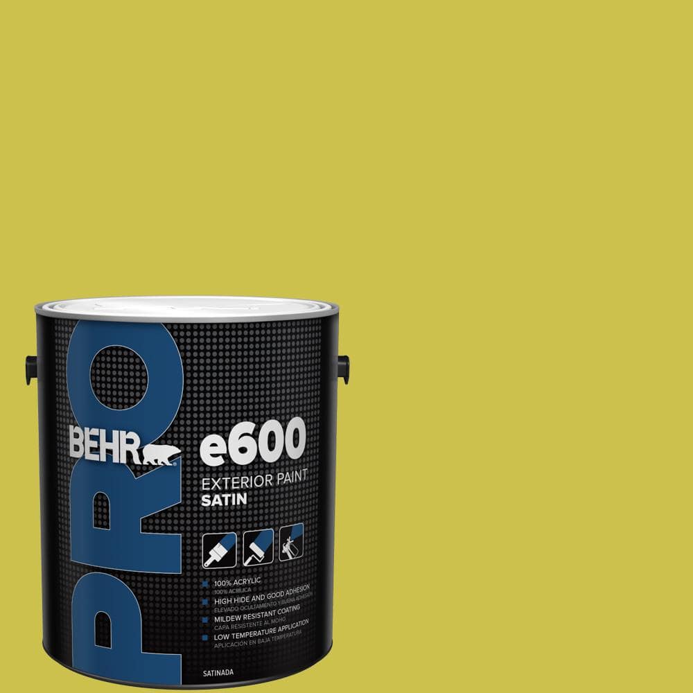 BEHR PRO 1 Gal. #P340-5A Cilantro Lime Satin Exterior Paint