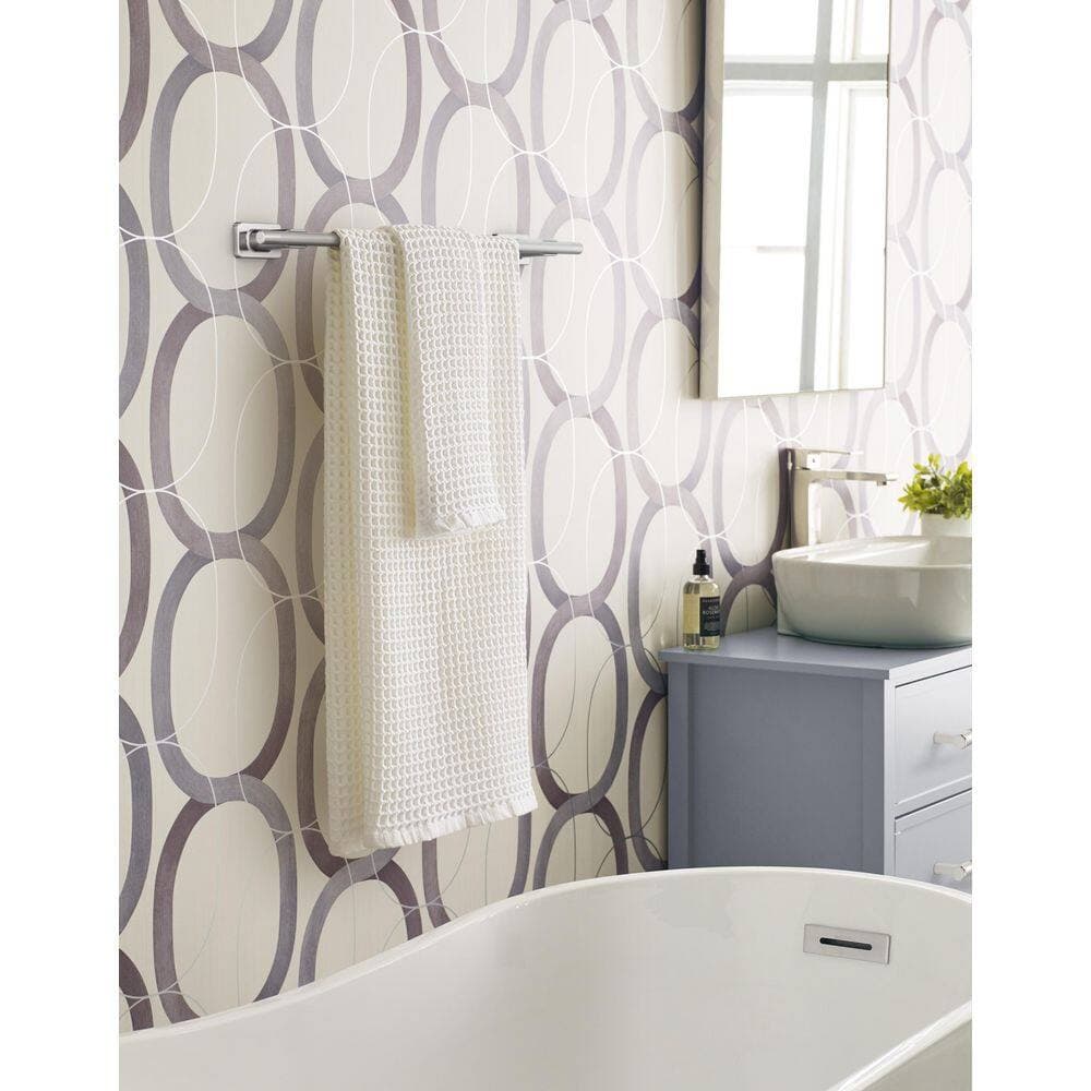 Amerock Bronx Wall Mounted Towel Bar Chrome (2)