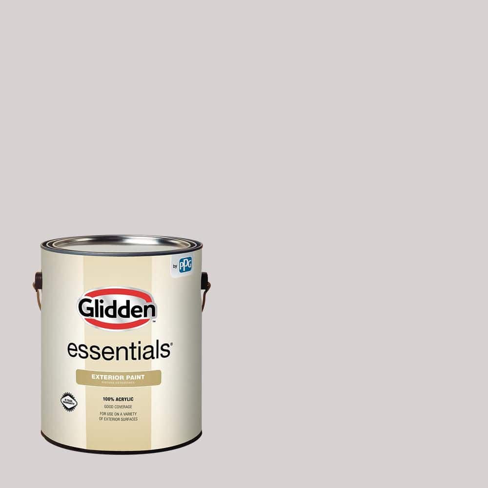 Glidden Essentials 1 gal. PPG1003-2 Balanced Semi-Gloss Exterior Paint