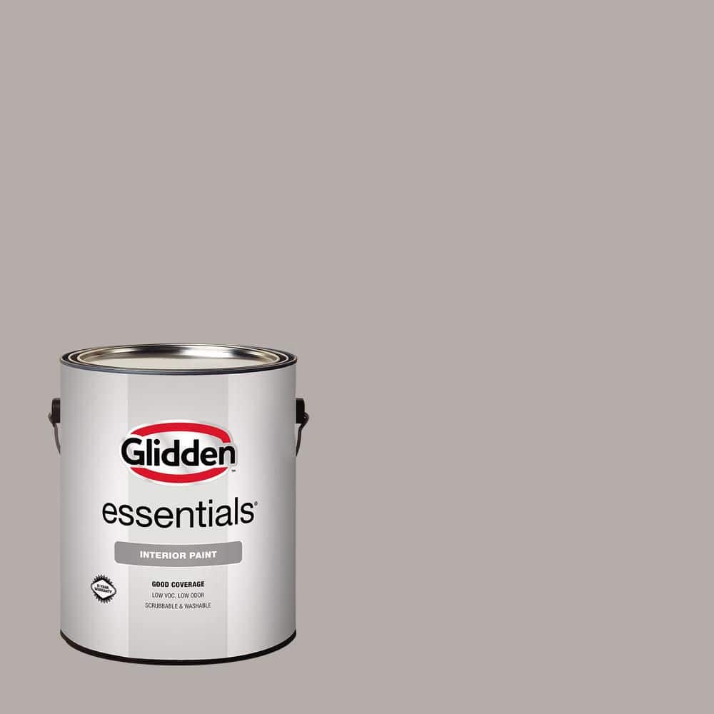 Glidden Essentials 1 gal. PPG1005-4 Slate Pebble Eggshell Interior Paint