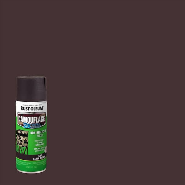 Rust-Oleum Specialty 12 oz. Earth Brown Camouflage Spray Paint (2)
