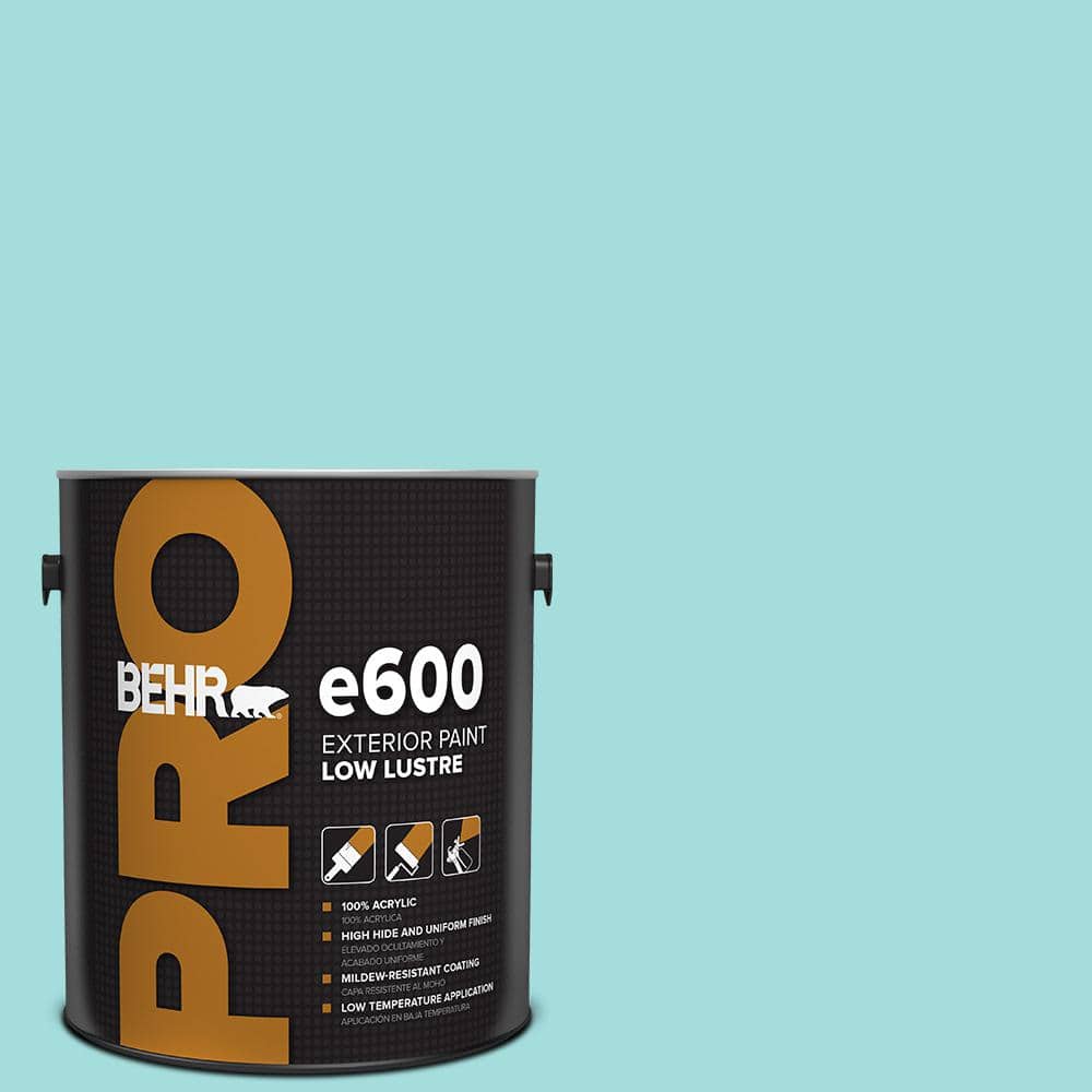 BEHR PRO 1 gal. #500A-3 Aqua Spray Low Luster Exterior Paint
