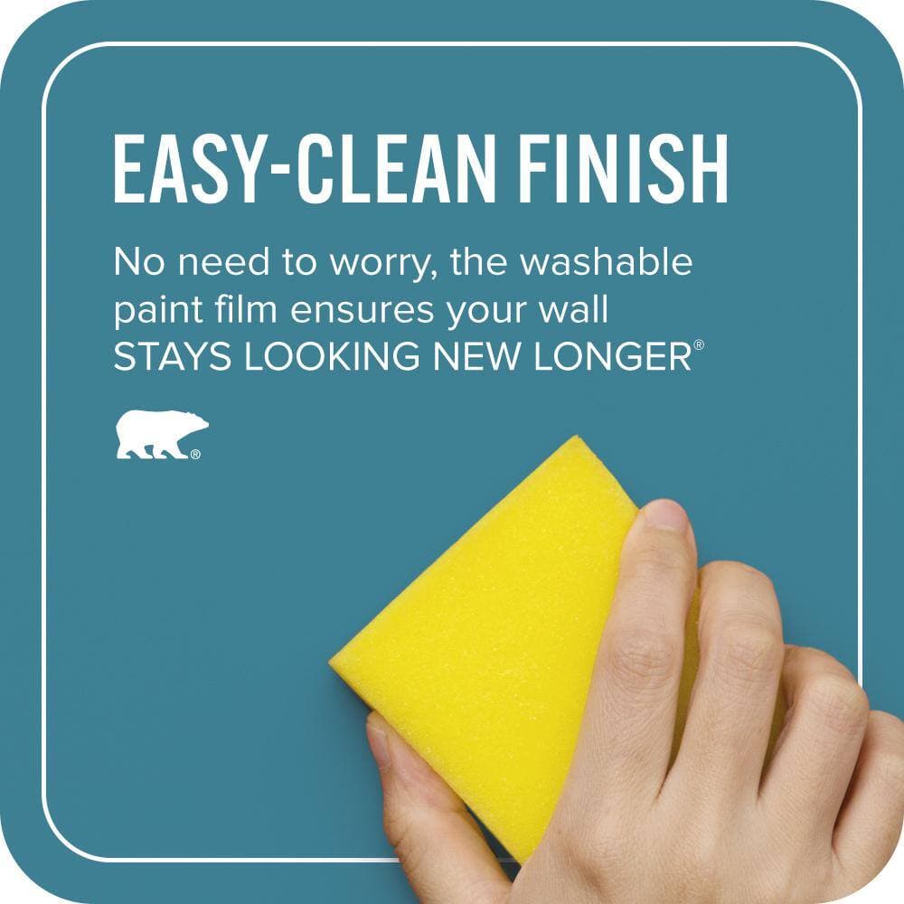 BEHR ULTRA 1 gal. #540D-6 Wipeout Extra Durable Flat Interior Paint & Primer (4)