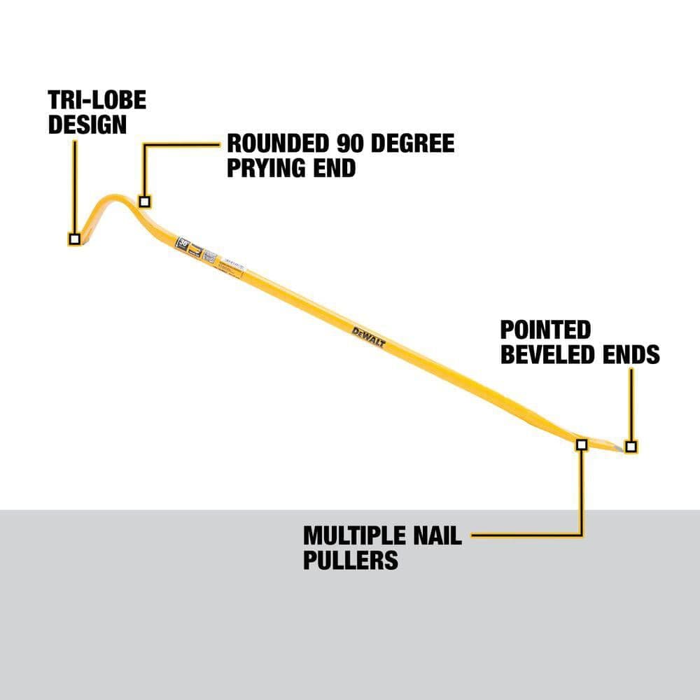 DEWALT 36 in. Wrecking Bar (2)