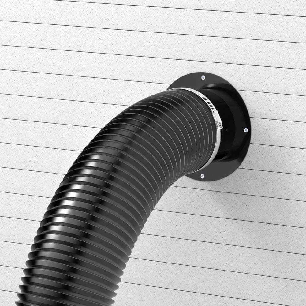 Unbranded 6 Inch Duct Connector Dryer Vent Wall Plate Metal Dust Collection Fitting Heating Cooling Vent System 2 Pack (2)
