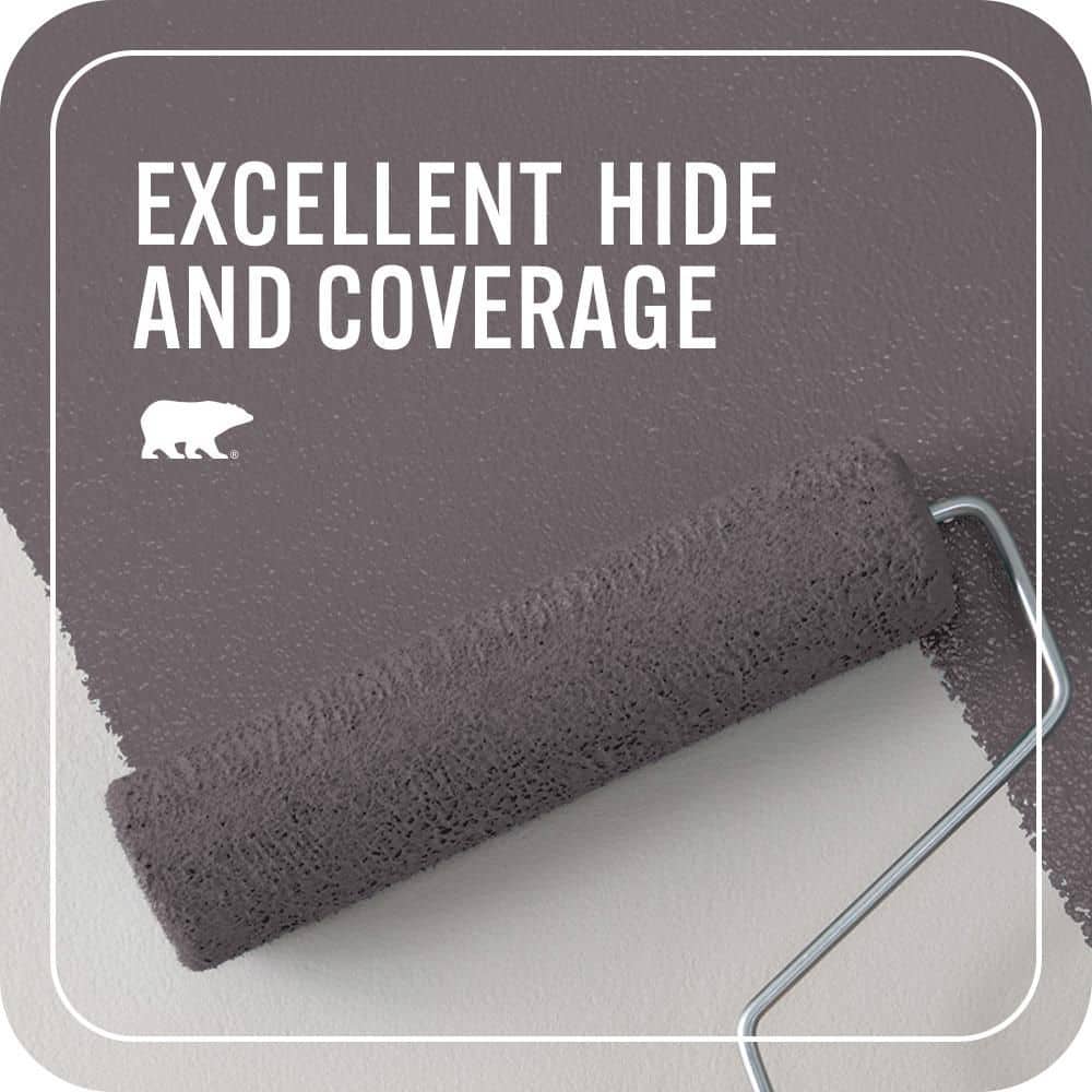 BEHR PREMIUM PLUS #N570-5 Curtain Call Enamel & Primer Color Sample (4)