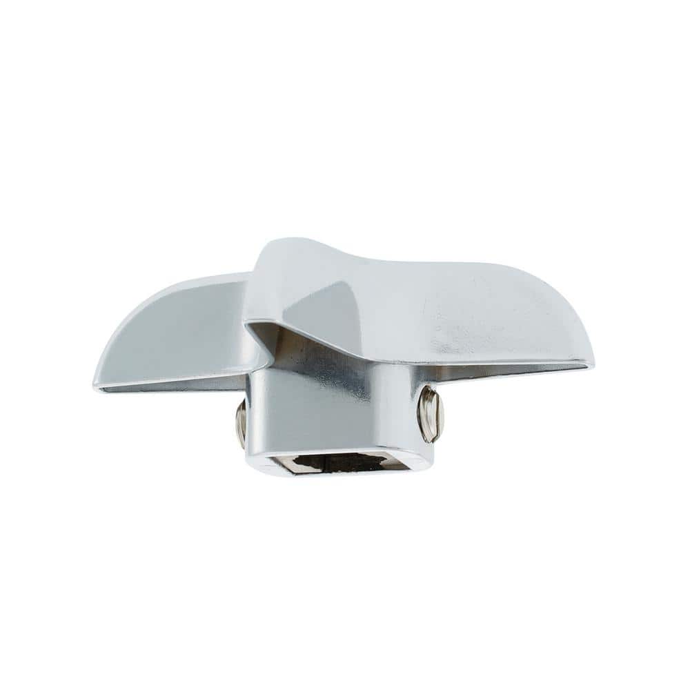 Everbilt Pair of Universal Faucet Handle Replacements with Cross Handle Design in Chrome (3)