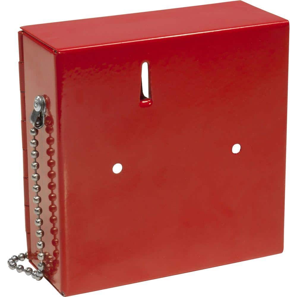 BARSKA Small Breakable Emergency Key Box Safe with Attached Hammer (3)