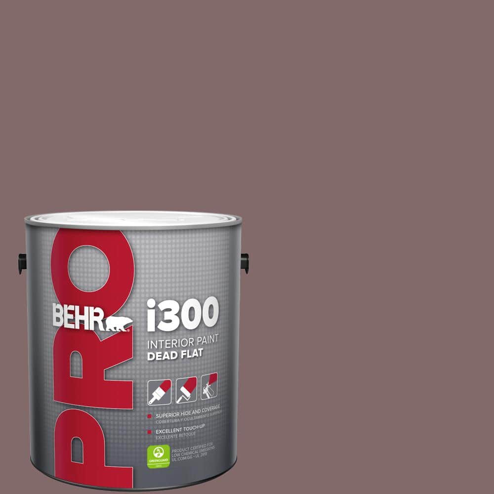 BEHR PRO 1 gal. #N120-6 Raisin in The Sun Dead Flat Interior Paint (1)