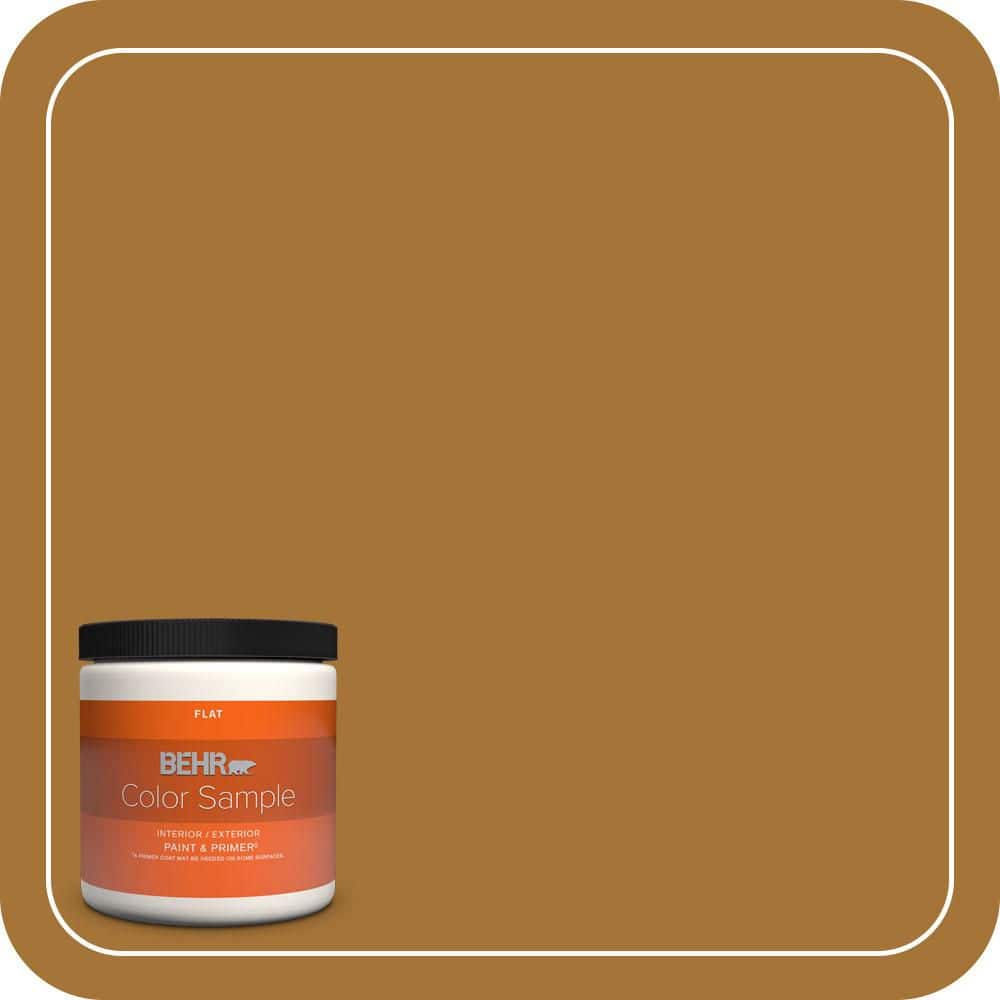BEHR PREMIUM PLUS #310D-7 Mayan Gold Enamel Low Odor & Primer (1)