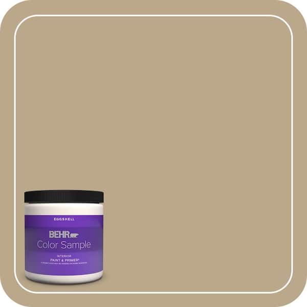 BEHR PREMIUM PLUS Home Decorators Collection #HDC-NT-16 Natural Chamois Enamel Low Odor & Primer (4)