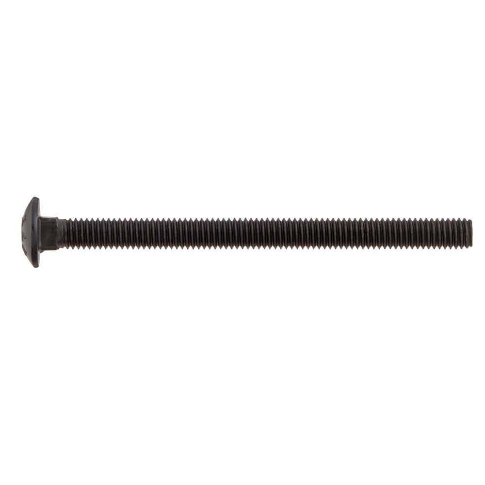 DECKMATE 3/8 in. -16 x 5 in. Black Deck Exterior Carriage Bolt (3)
