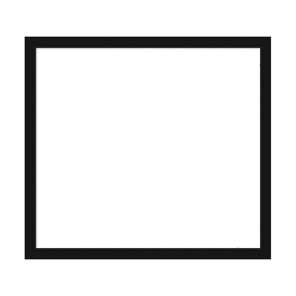 Amanti Art Mirror Makeover Avon Black 41.25 in. W x 37.25 in. H Bathroom Mirror Frame Border Kit-Fits a 40 x 36 Mirror (1)
