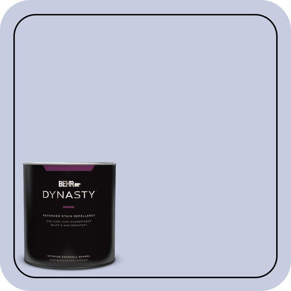 BEHR DYNASTY 1 qt. #620C-2 Lilac Bisque Eggshell Enamel Interior Stain-Blocking Paint & Primer