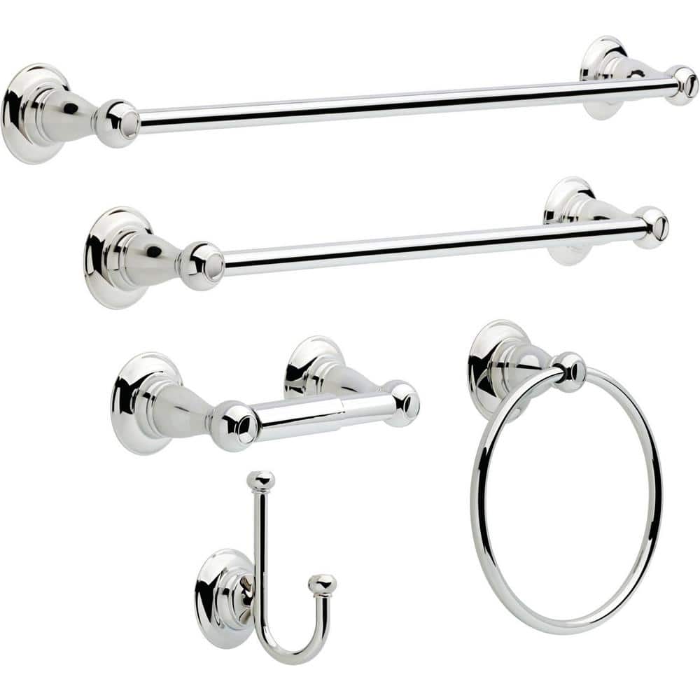 Delta Porter Double Towel Hook Bath Hardware Accessory (3)