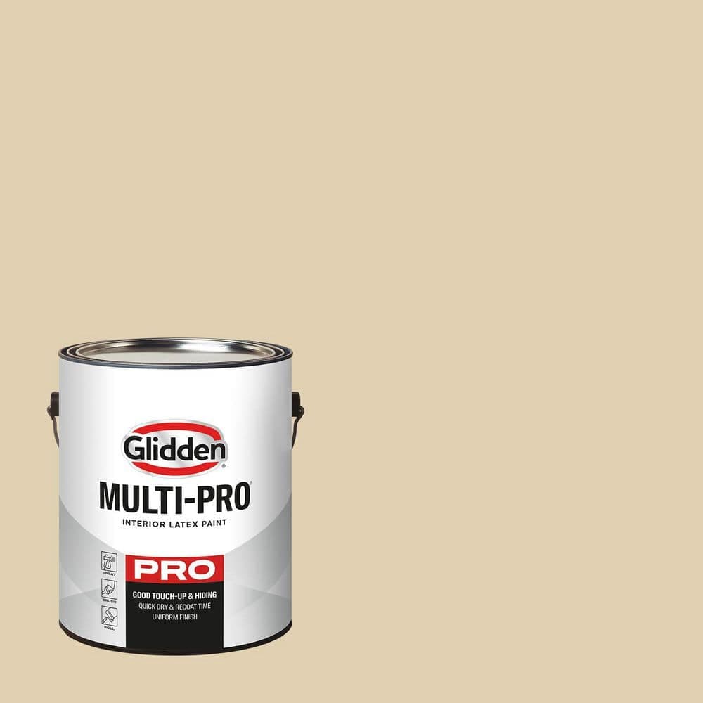 Glidden Multi-Pro 1 Gal. PPG12-26 Assateague Sand Semi-Gloss Interior Paint